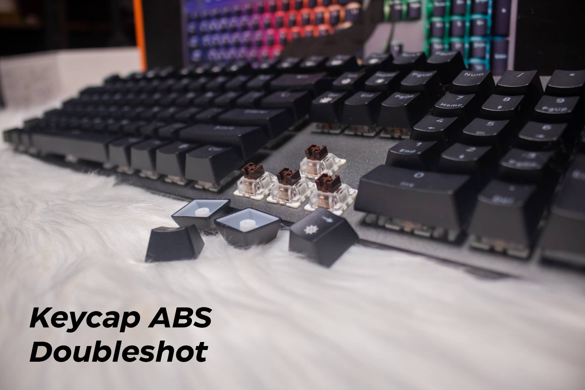 Bàn phím cơ Newmen GM369R Red switch (USB/Hot swap/Led RGB) 4