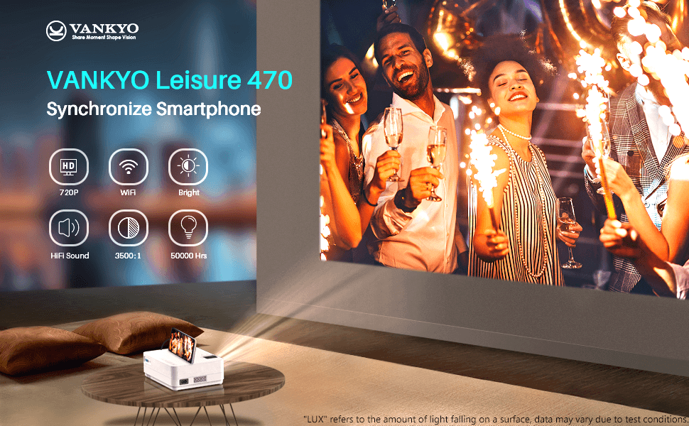 Máy Chiếu Mini Vankyo Leisure 470