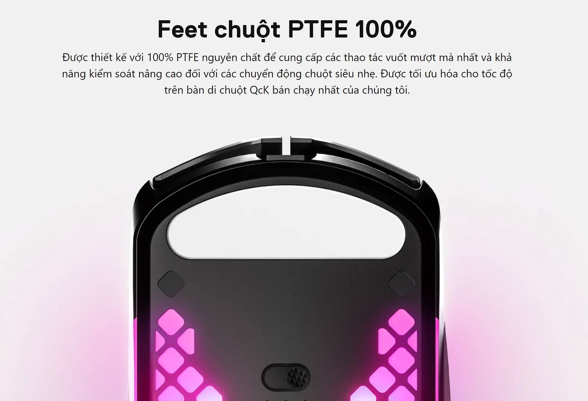 Chuột gaming không dây SteelSeries AEROX 3 WIRELESS 2022 Edition 62612