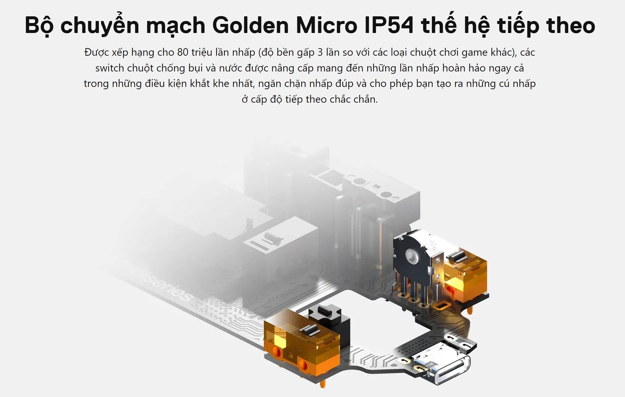 Chuột gaming không dây SteelSeries AEROX 3 WIRELESS 2022 Edition 62612