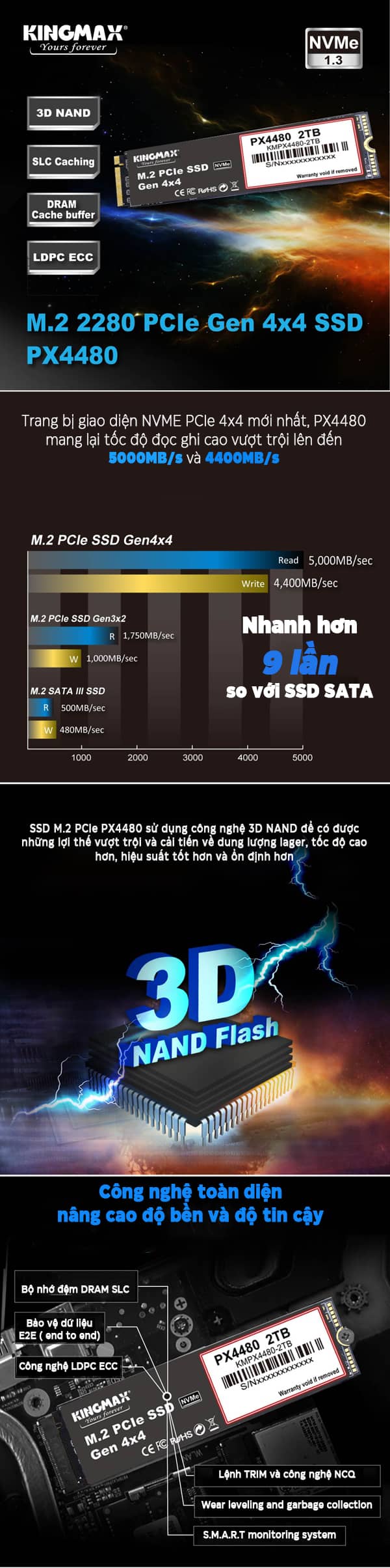 Ổ cứng SSD Kingmax Zeus PX448