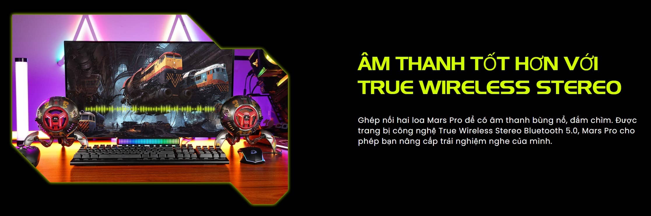 Loa GravaStar Mars Pro - Phiên bản đặc biệt Aquarius