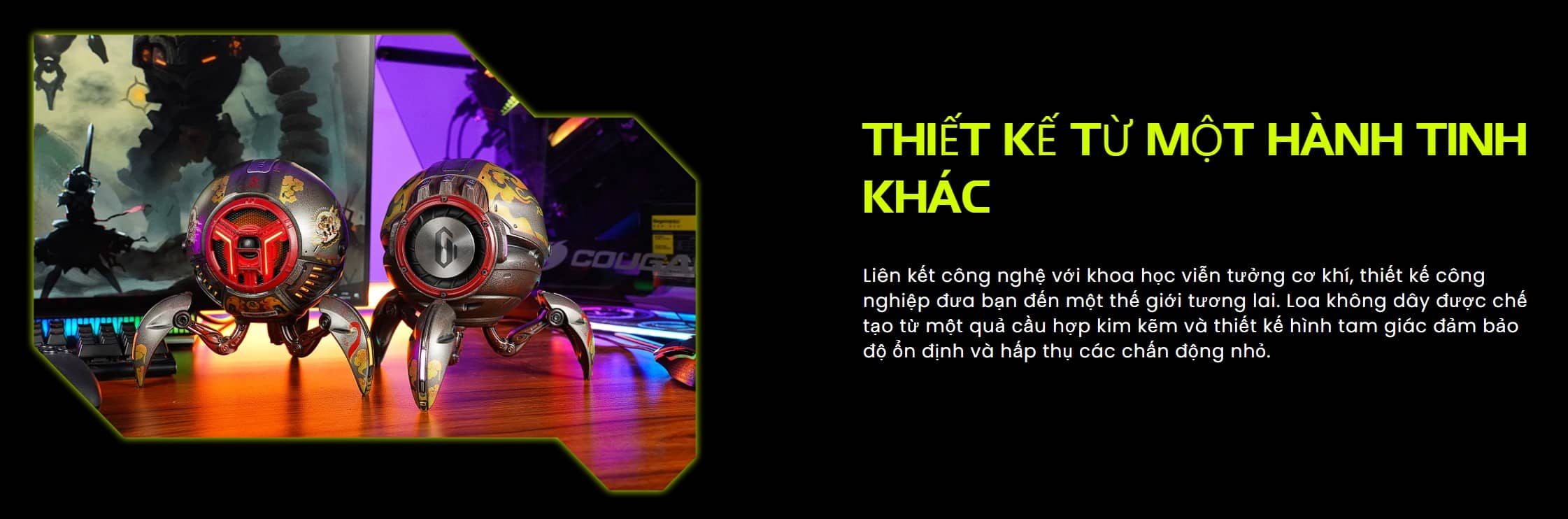 Loa GravaStar Mars Pro - Phiên bản đặc biệt Aquarius