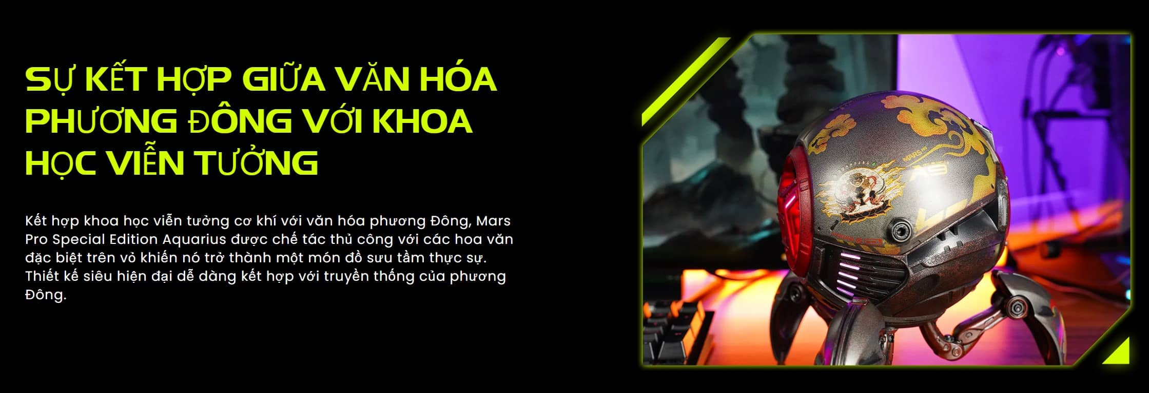 Loa GravaStar Mars Pro - Phiên bản đặc biệt Aquarius