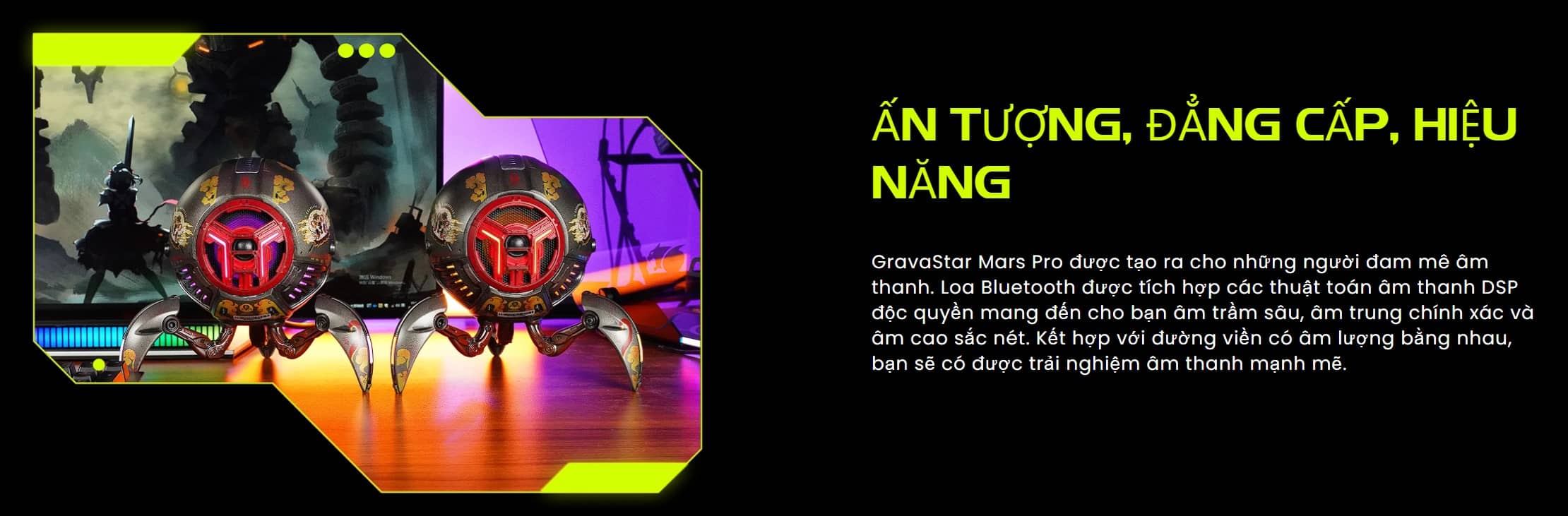 Loa GravaStar Mars Pro - Phiên bản đặc biệt Aquarius