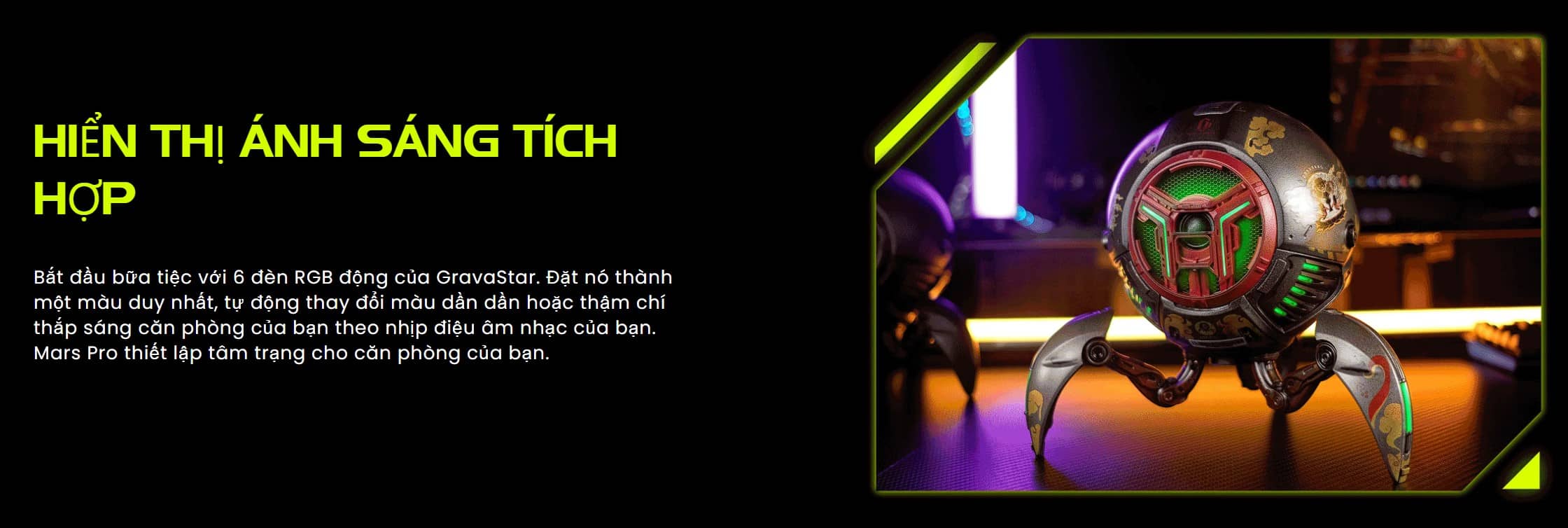 Loa GravaStar Mars Pro - Phiên bản đặc biệt Aquarius