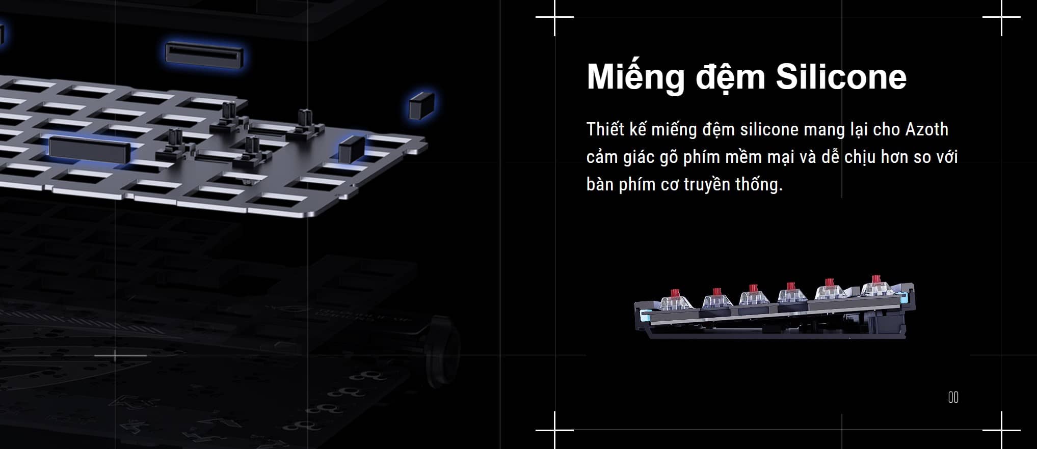 Bàn phím Gaming Asus ROG Azoth NX Brown - 90MP0317-BKUA01 9