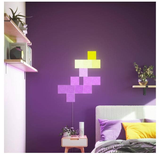 Đèn Thông Minh Nanoleaf Canvas Vuông 4 Miếng (Bộ Mở Rộng) 3