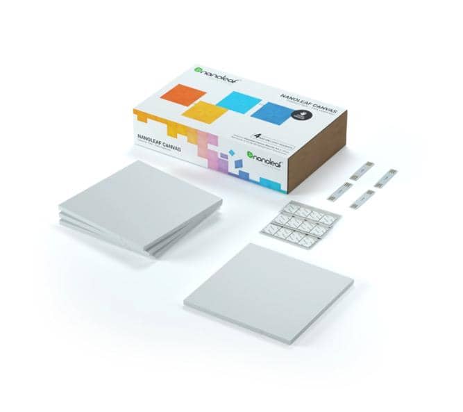 Đèn Thông Minh Nanoleaf Canvas Vuông 4 Miếng (Bộ Mở Rộng) 5