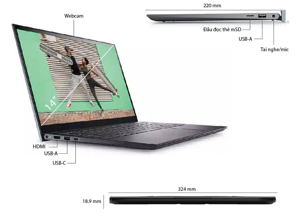 Laptop Dell Inspiron 14