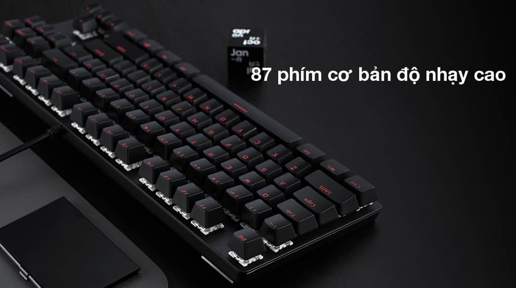 Bàn phím Rapoo V500 Alloy Red switch 2