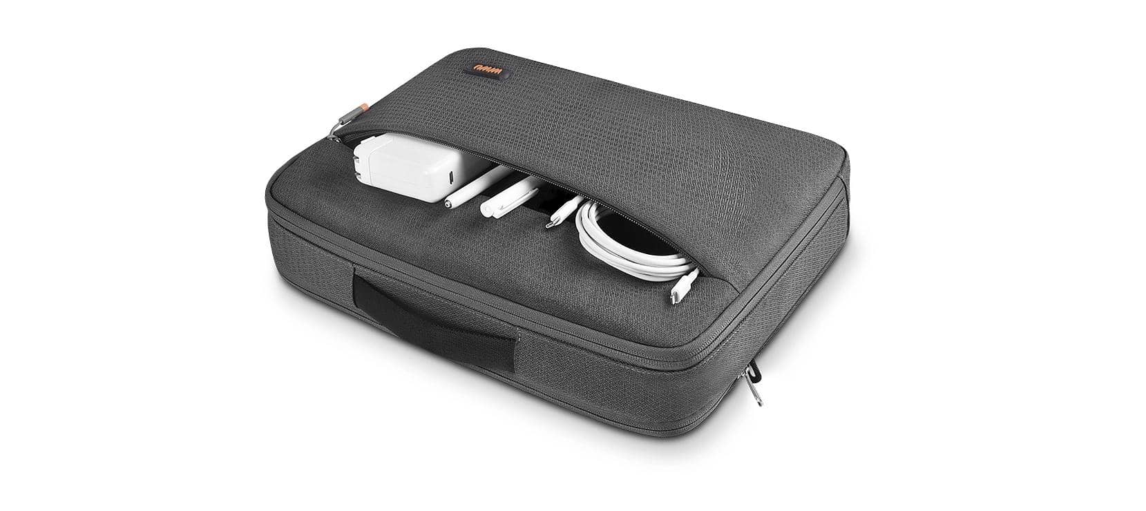 Cặp Laptop chống sốc WiWu Pilot Laptop Handbag 15.6 inch màu đen 3