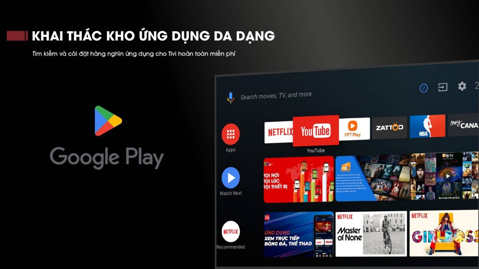 Smart Tivi VSP VUE55GSU01 8