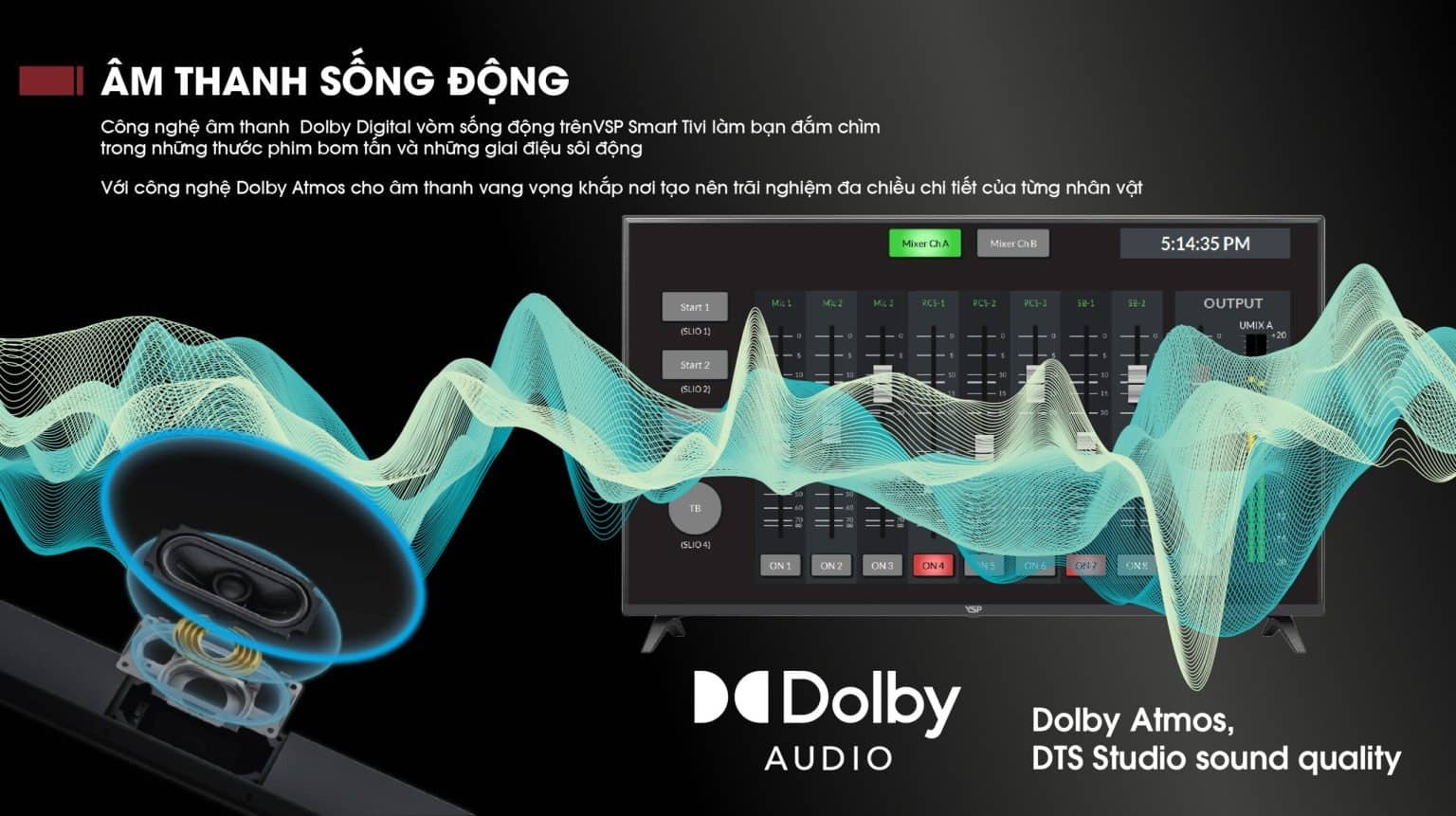 Smart Tivi VSP VUE55GSU01 5