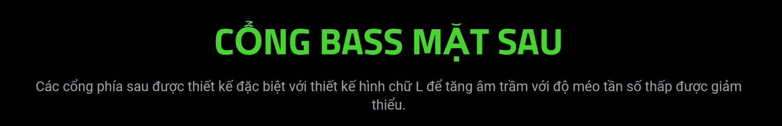 Loa Razer Nommo V2 X - 2.0 - Màu đen