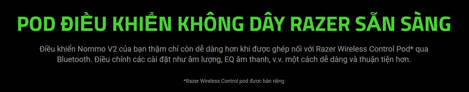Loa Razer Nommo V2 X - 2.0 - Màu đen