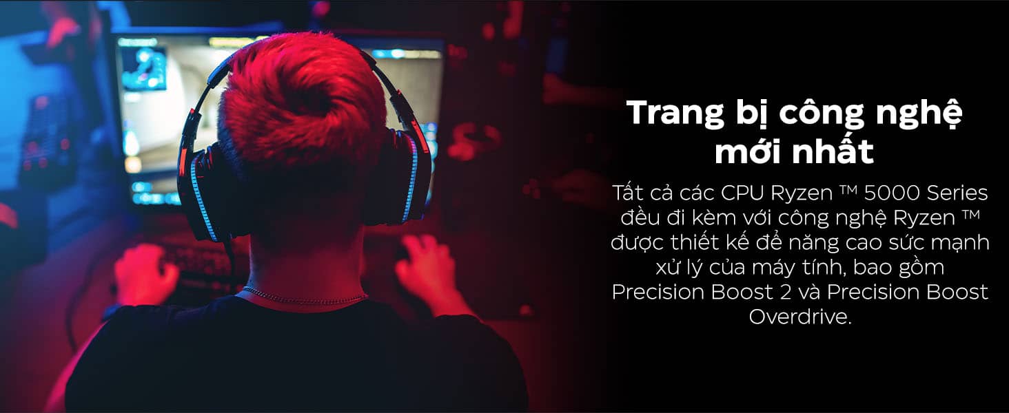 CPU AMD Ryzen 5 5600G (3.9GHz Upto 4.4GHz / 19MB / 6 Cores, 12 Threads / 65W / Socket AM4