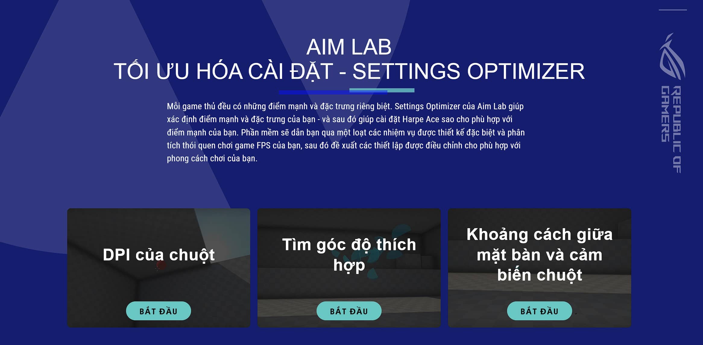 Chuột Gaming không dây Asus ROG Harpe Ace Aim Lab Edition-Moonlight White _ 90MP02W0-BMUA10