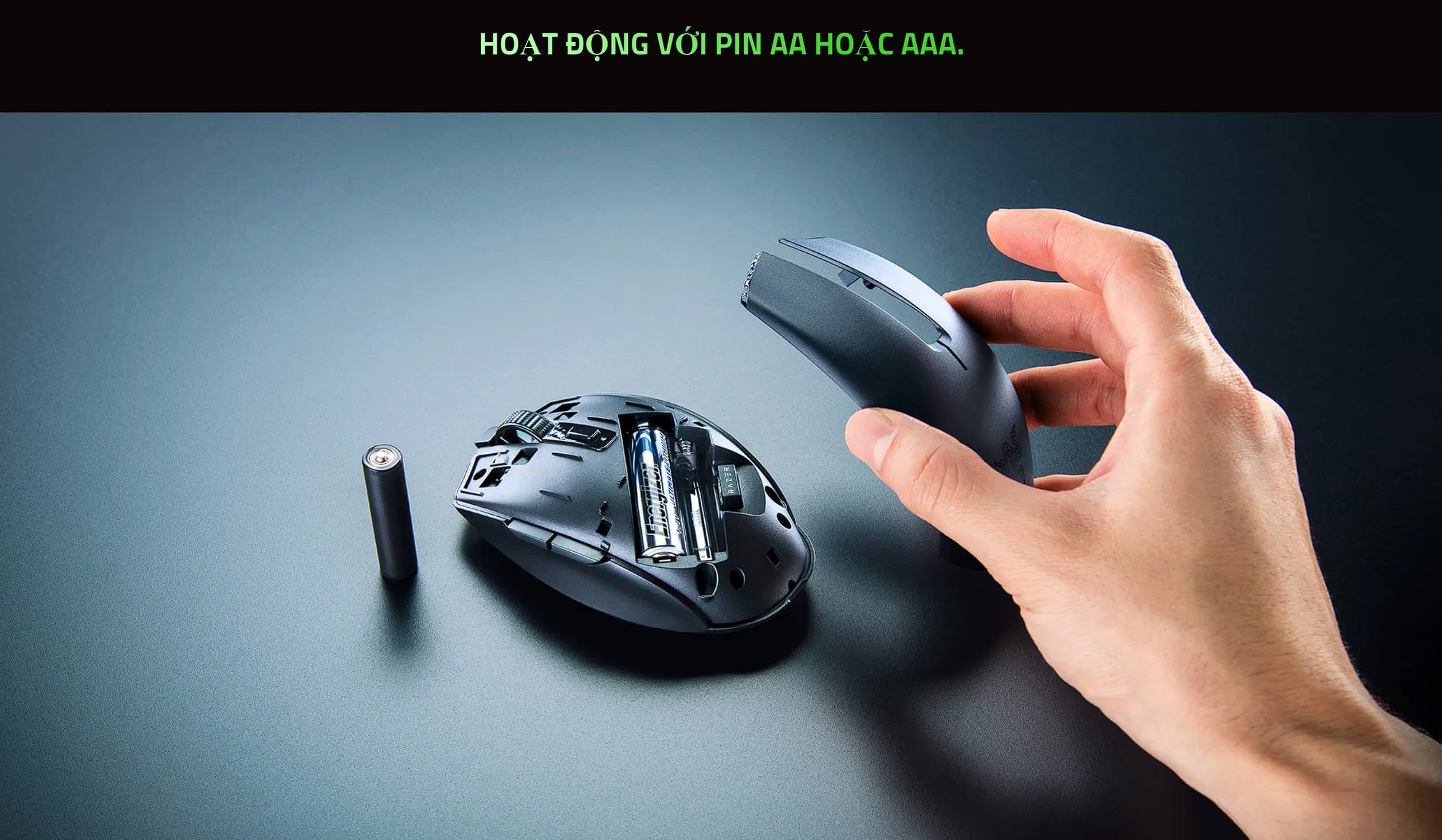 Chuột không dây Razer Orochi V2 - White Edition _ RZ01-03730400-R3A1