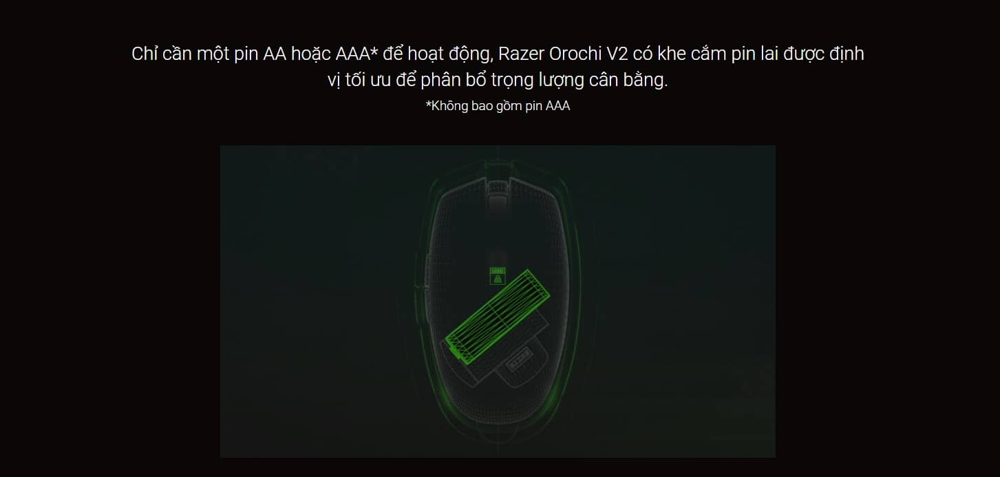 Chuột không dây Razer Orochi V2 - White Edition _ RZ01-03730400-R3A1