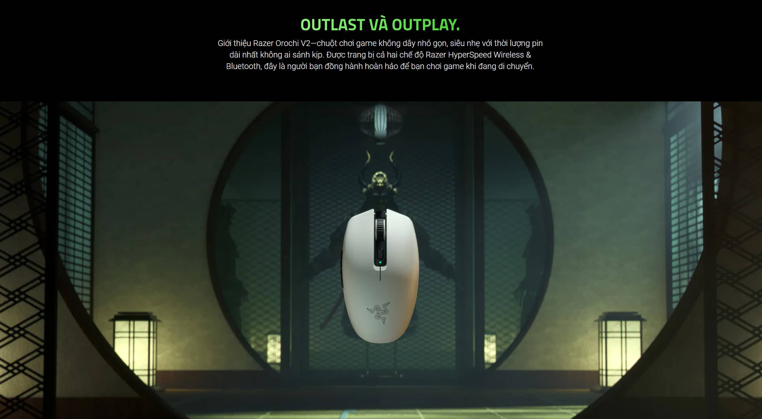 Chuột không dây Razer Orochi V2 - White Edition _ RZ01-03730400-R3A1