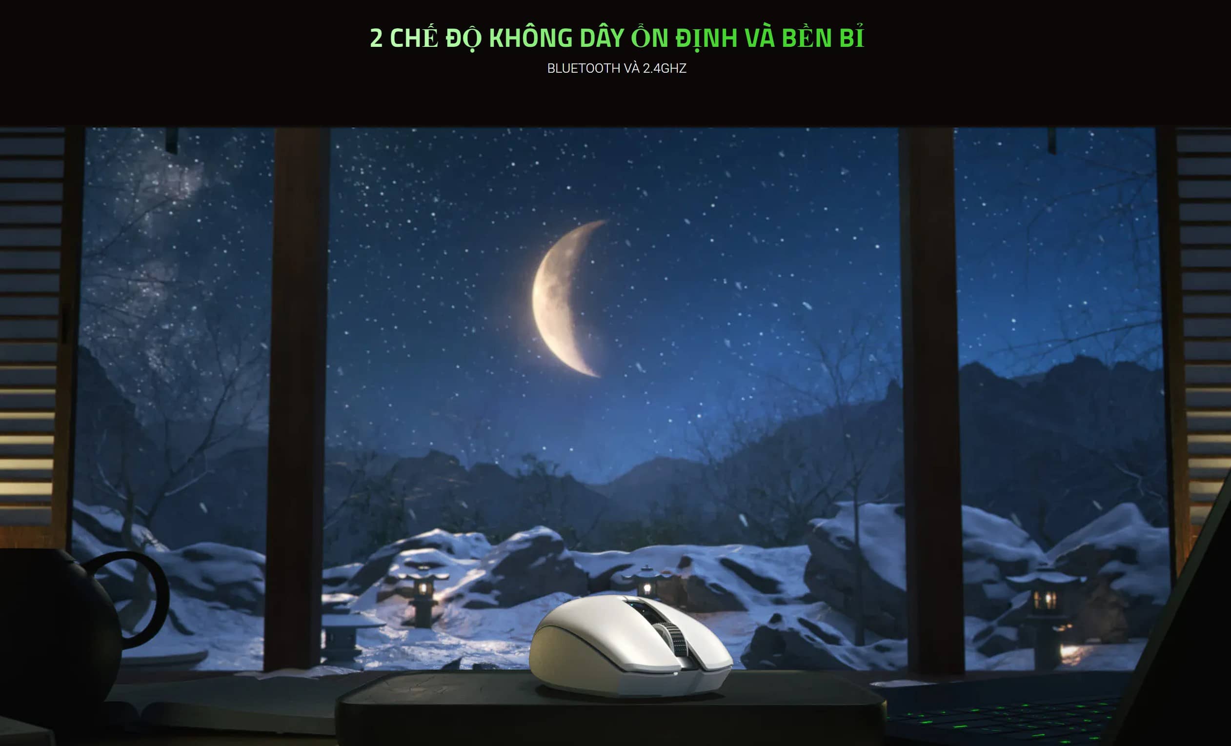 Chuột không dây Razer Orochi V2 - White Edition _ RZ01-03730400-R3A1