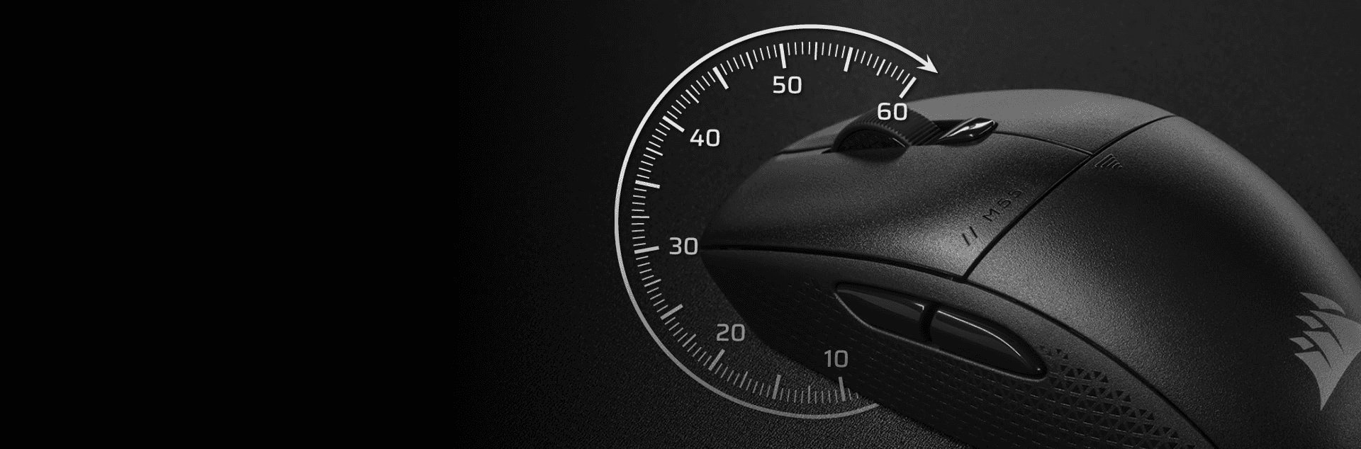 Chuột Gaming Không Dây Corsair M55 Black (CH-931F000-AP)7