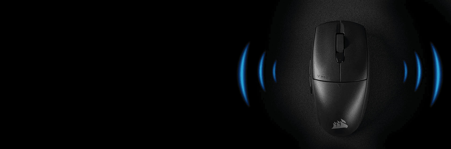 Chuột Gaming Không Dây Corsair M55 Black (CH-931F000-AP) 5