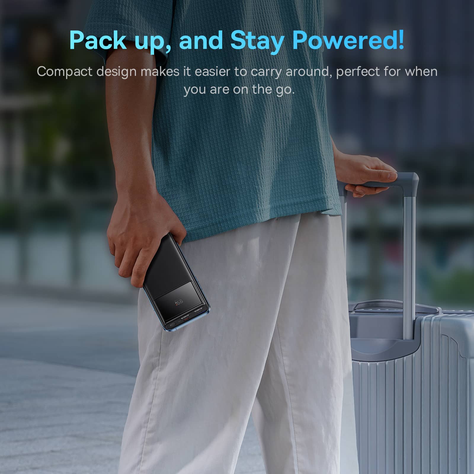 Pin sạc dự phòng Baseus Star-Lord Digital Display Fast Charge 10.000mAh 22.5W - Màu trắng 2