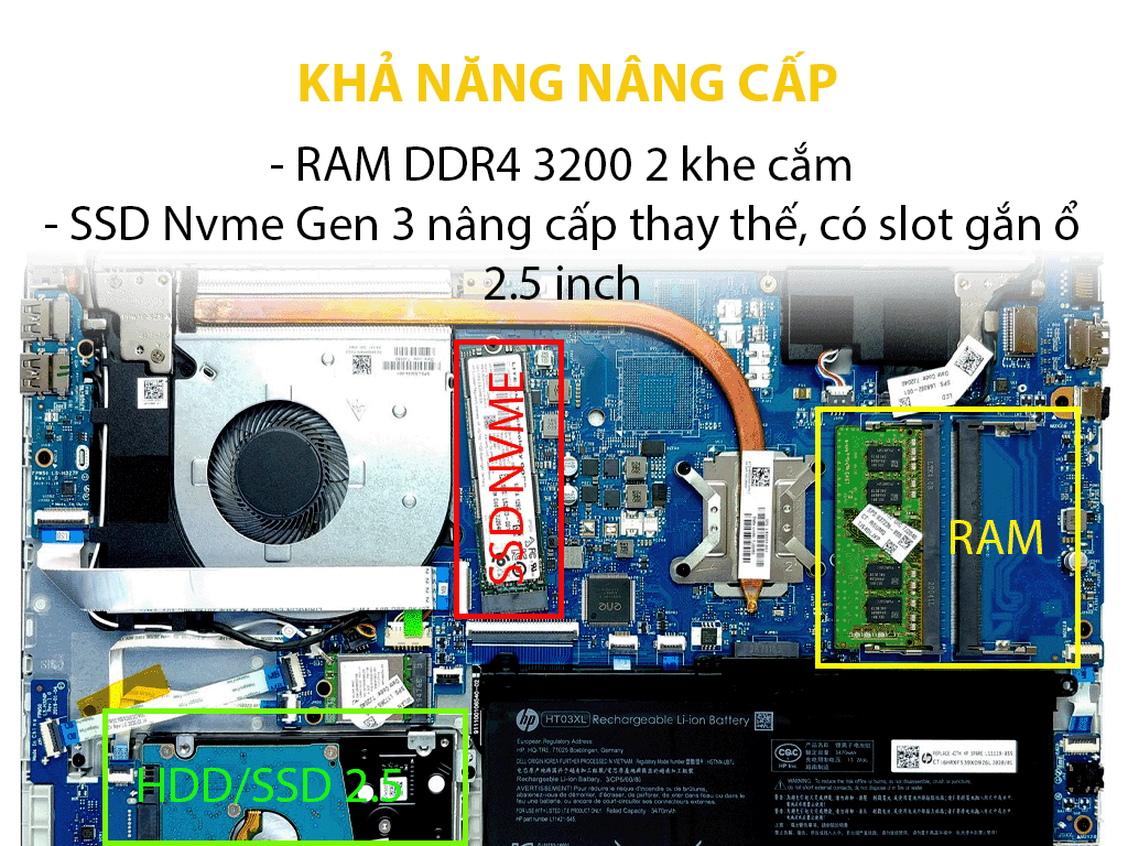 Laptop HP 15s-fq5160TU (7C0S1PA) (i5 1235U/16GB RAM/512GB SSD/15.6 FHD/Win 11/Bạc) 7