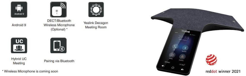 Điện thoại hội nghị Yealink CP965 (kèm mic tích hợp)