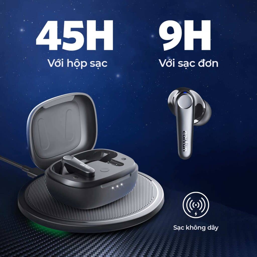 Tai nghe Bluetooth True Wireless EarFun Air Pro 3 4