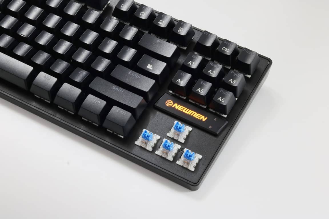 Bàn phím cơ Newmen GE87 Brown sw (USB/Rainbow/Newmen sw)
