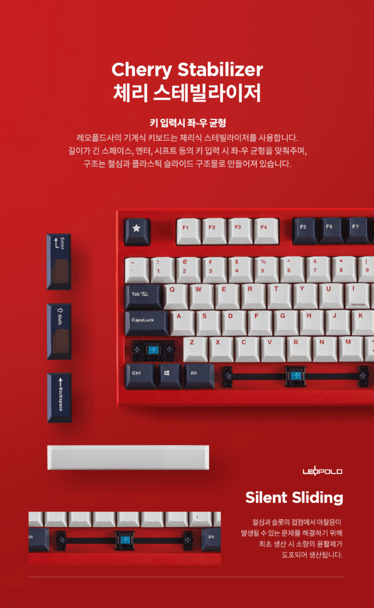 Bàn phím cơ không dây Leopold FC980MBT Blue Star