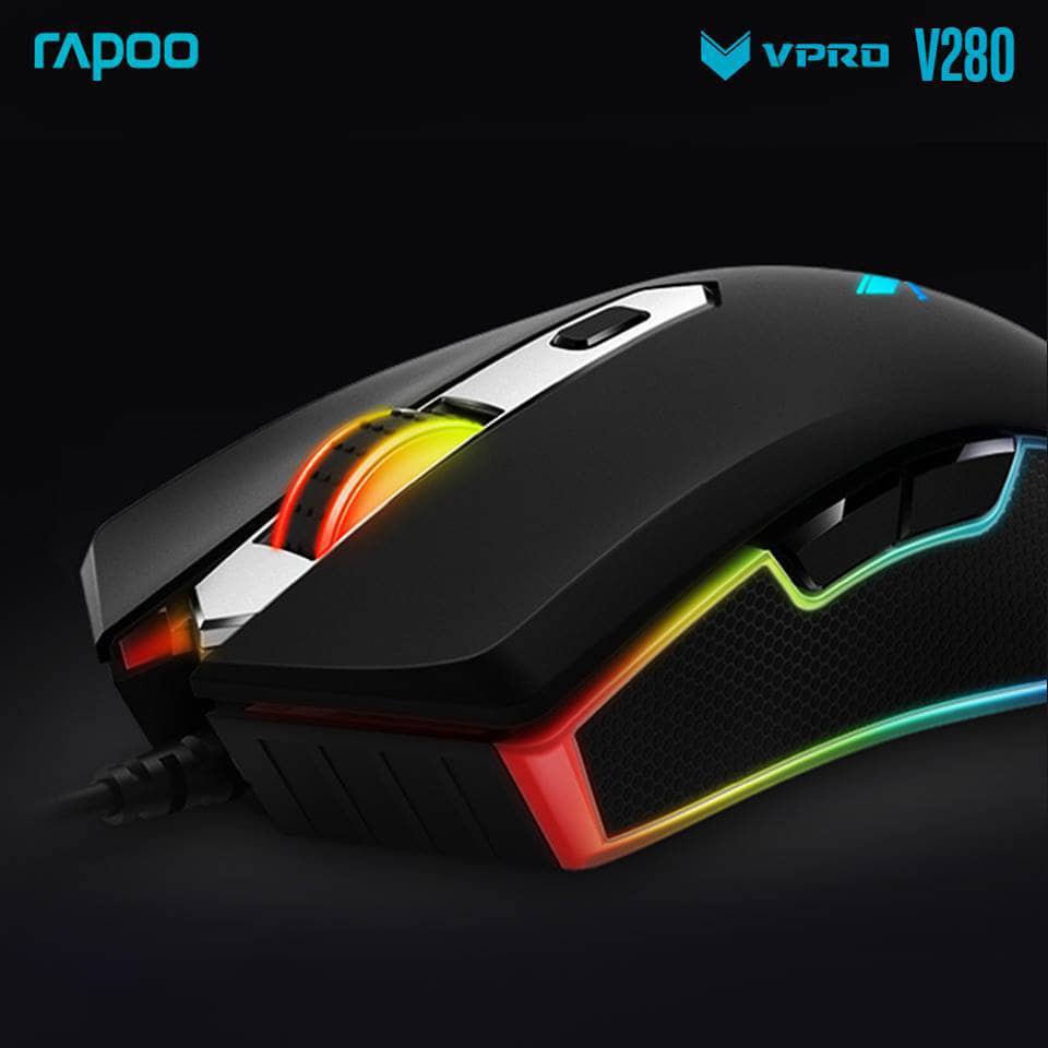 Chuột Gaming có dây Rapoo V280 1