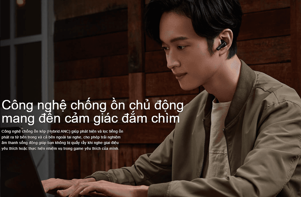 Tai nghe Asus ROG Cetra True Wireless 90YH03G1-B5UA00 3