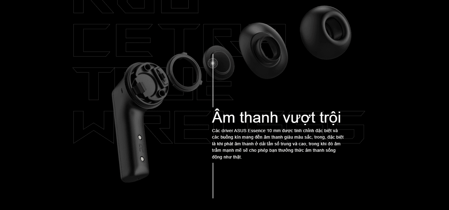 Tai nghe Asus ROG Cetra True Wireless 90YH03G1-B5UA00 4