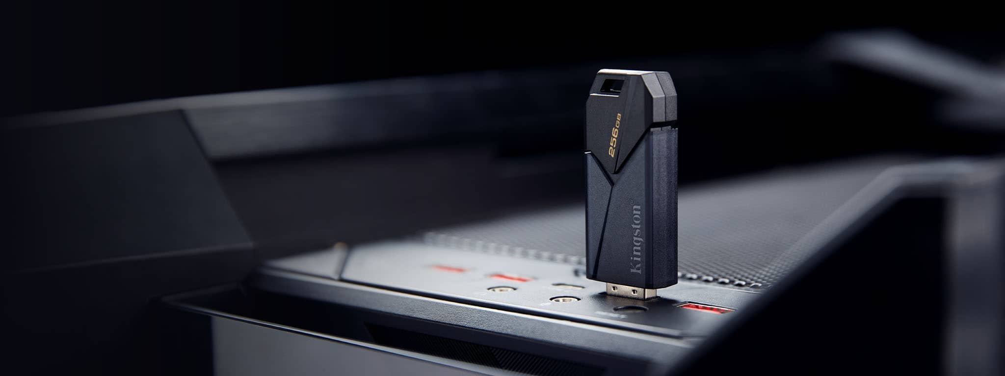 USB Kingston 256GB Portable DataTraveler Exodia Onyx DTXON/256GB (USB 3.2 Gen 1) Màu Đen