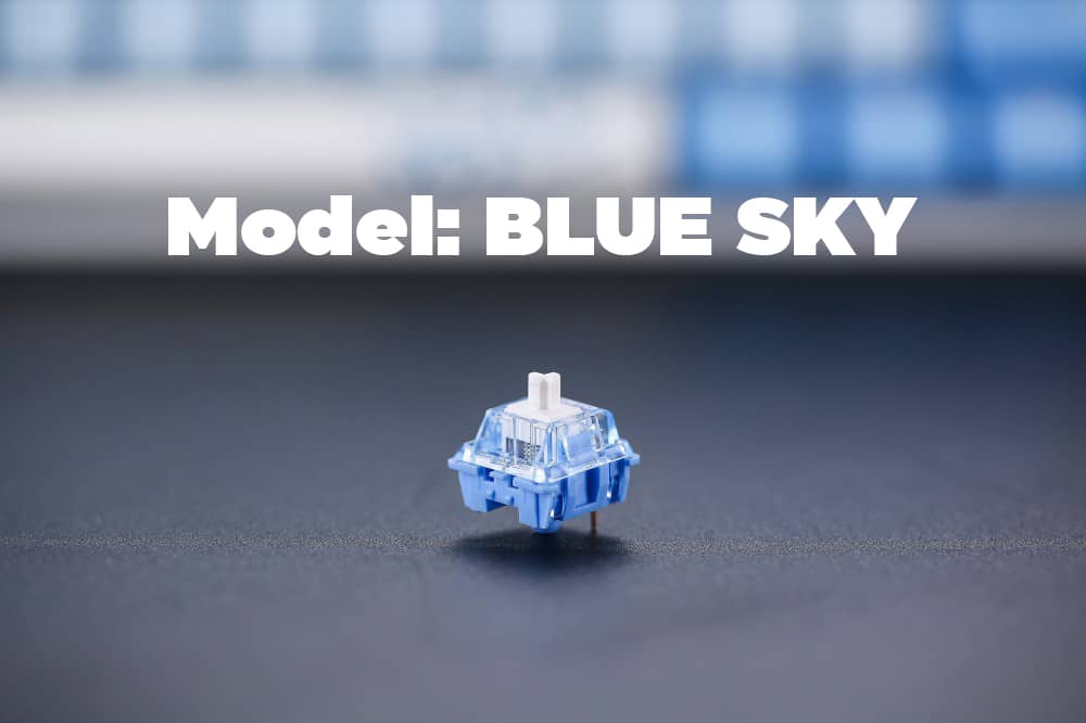 Bộ Switch bàn phím cơ DAREU - BLUE SKY V2 (45 switch)