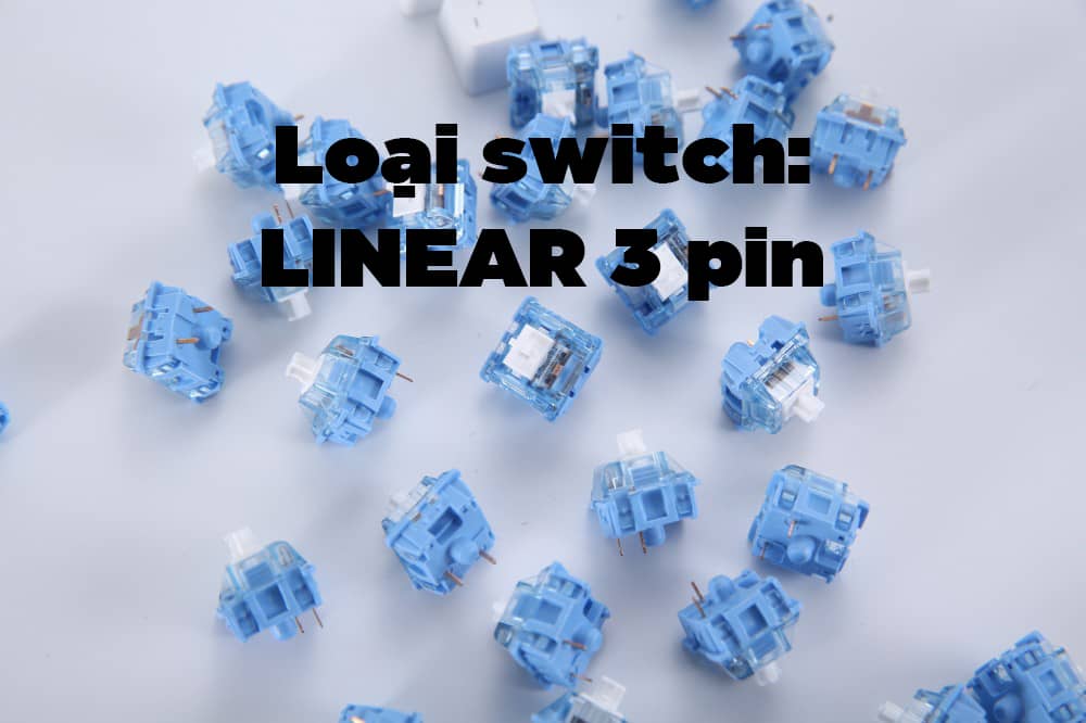 Bộ Switch bàn phím cơ DAREU - BLUE SKY V2 (45 switch)