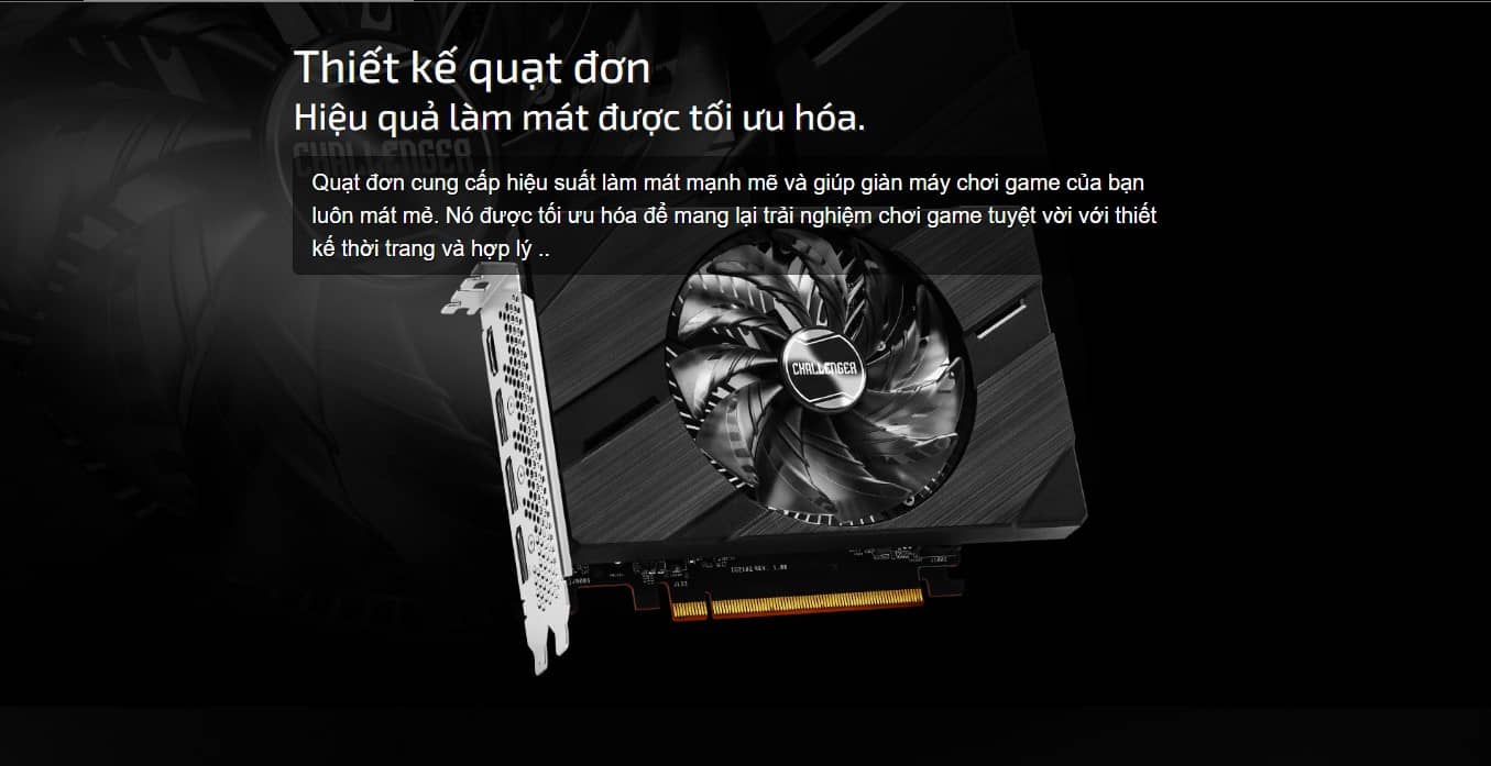 Card màn hình Asrock Intel Arc A380 Challenger ITX 6GB