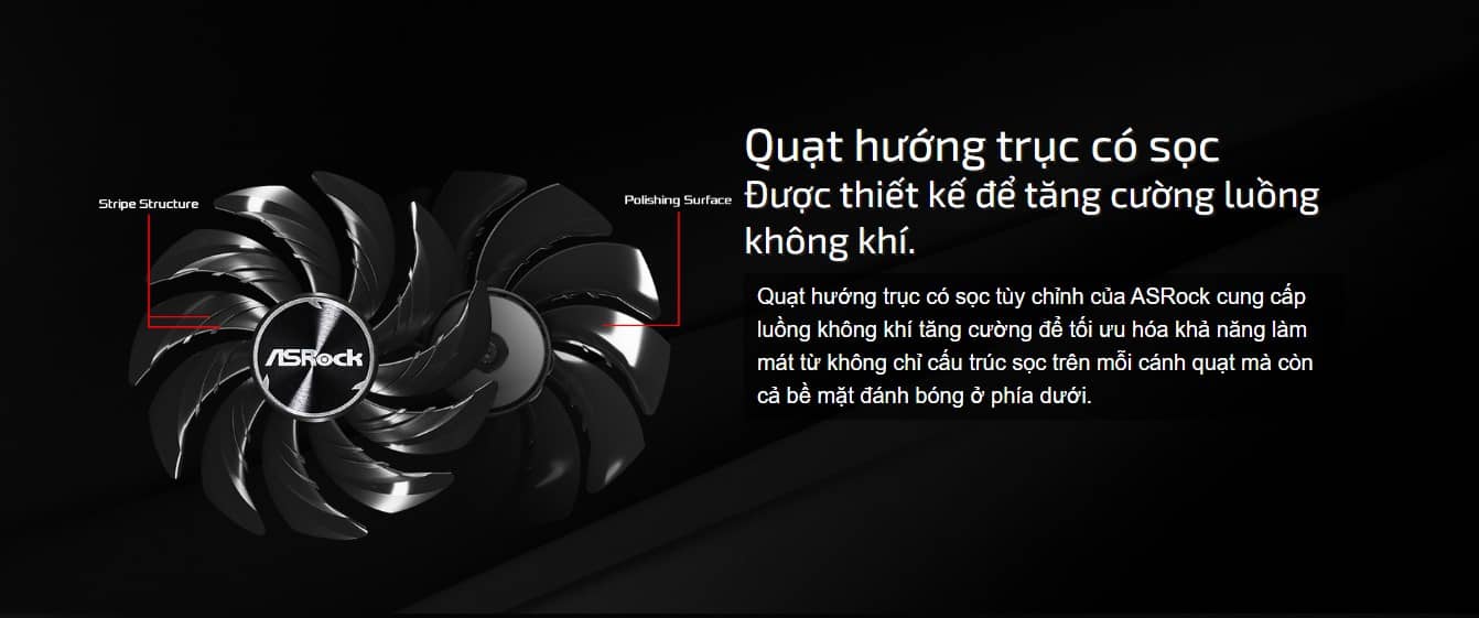 Card màn hình Asrock Intel Arc A380 Challenger ITX 6GB