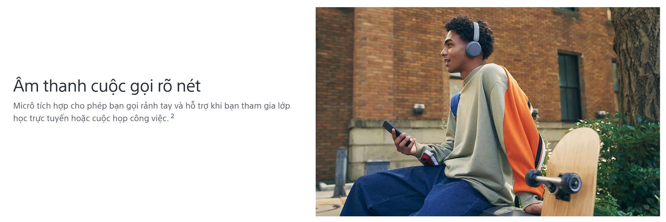 Tai nghe không dây Sony WH-CH520