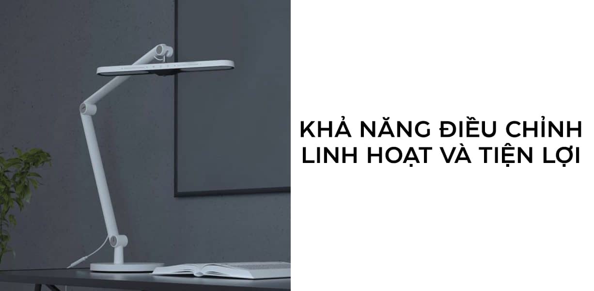 Đèn bàn thông minh Yeelight Desk Lamp V1 Pro - Màu trắng - Phiên bản US (2022)