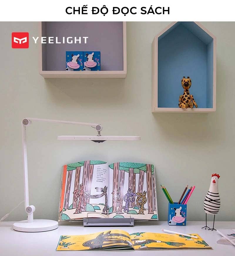 Đèn bàn thông minh Yeelight Desk Lamp V1 Pro - Màu trắng - Phiên bản US (2022)