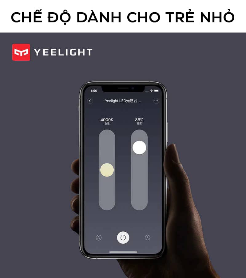 Đèn bàn thông minh Yeelight Desk Lamp V1 Pro - Màu trắng - Phiên bản US (2022)