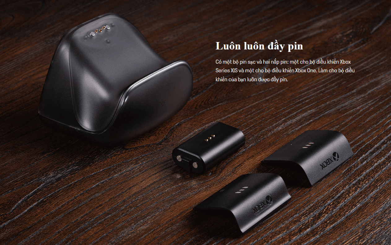 Dock sạc 8BitDo Charging Dock cho tay cầm Xbox Series X|S và Xbox One, Màu Trắng 6