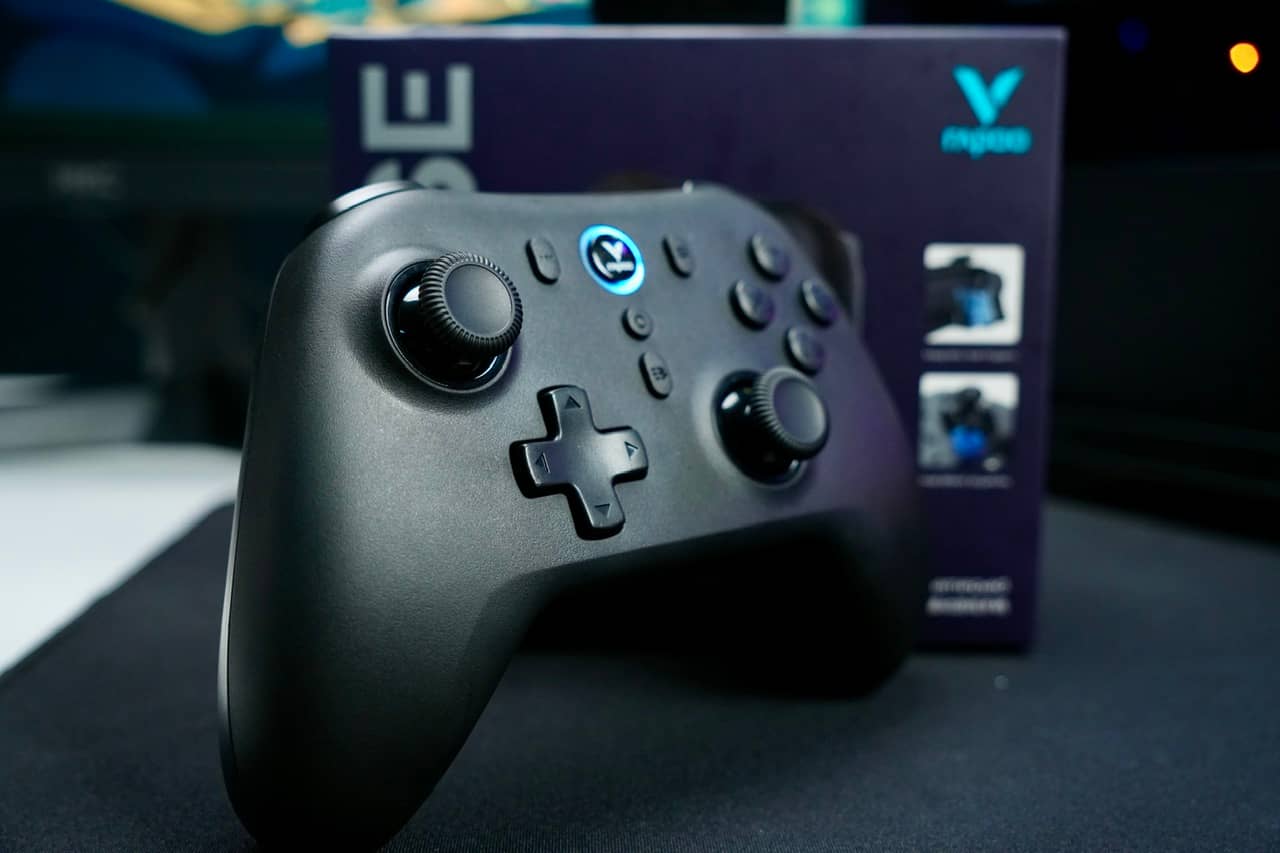 Tay cầm chơi game có dây Rapoo V600SE Màu Đen 7