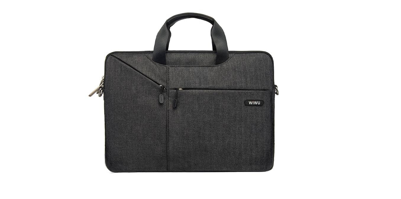Cặp Laptop chống sốc WiWu Gent Business handbag 13.3 inch màu đen 2