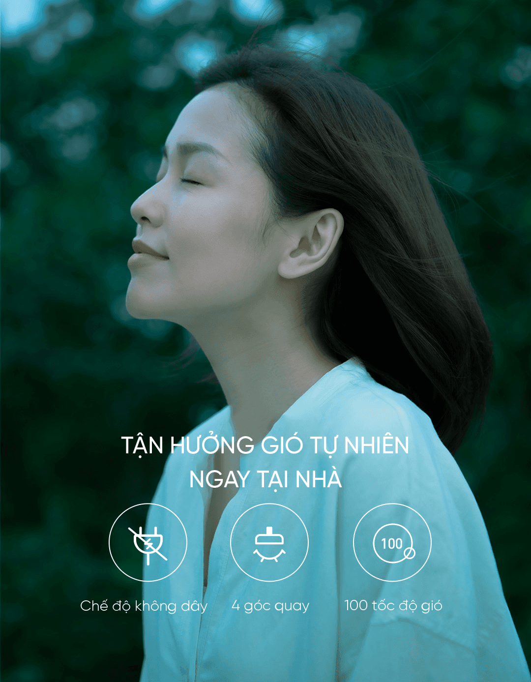 Quạt đứng tích điện Smartmi Gen 3 - ZLBPLDS05ZM - Bản quốc tế - Màu trắng100